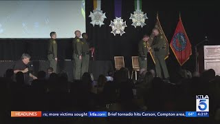 OCSD honors local heroes in medal of valor ceremony [upl. by Treble]