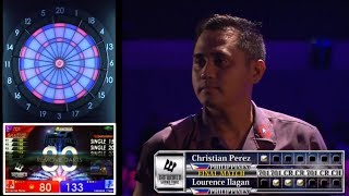 DARTS Lourence Ilagan 133 Out Worth £80000  130000 HD [upl. by Anoek]