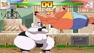 ENORMA vs LARDO  BIG FIGHT LEVEL 💥 [upl. by Letsirk127]