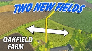 TWO NEW FIELDS  Farming Simulator 17  Oakfield Farm  Episode 37 [upl. by Aitat]