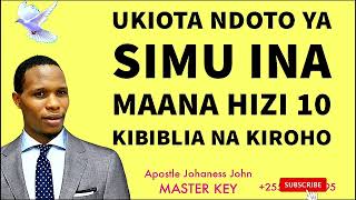 UKIOTA NDOTO YA SIMU INA MAANA HIZI 10 KIBIBLIA NA KIROHO  Apostle Johaness John [upl. by Rexanne404]