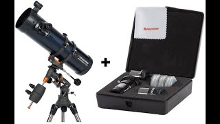 Unboxing  Celestron Astromaster 130EQ  Spacearea52 [upl. by Trah735]