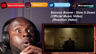 Benson Boone  Slow It Down Official Music Video  REACTION [upl. by Ittocs]