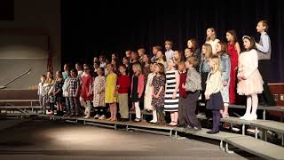 Trumansburg Elementary School Chorus  Hi Ho The Rattlin Bog [upl. by Rivera]