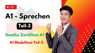 A1 Sprechen Teil3  Goethe Zertifikat A1  Modelltest [upl. by Ainsley931]