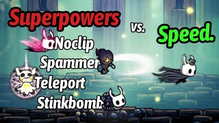 Hollow Knight  Speedrunner vs 4 Hunters with NEW Superpowers [upl. by Kirtap]