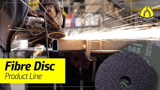 Our Fibre Disc Range  KLINGSPOR Abrasives USA [upl. by Herald]