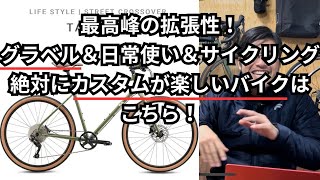 最高峰の拡張性！グラベル＆日常使い＆サイクリング 絶対にカスタムが楽しいバイクはこちら！ [upl. by Jaqitsch366]