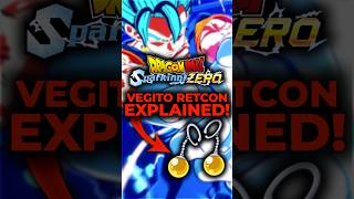 VEGITO RETCON EXPLAINED IN SPARKING ZERO [upl. by Annohs322]