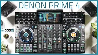 DENON PRIME 4 FIRST LOOK 4Channel Standalone DJ Controller [upl. by Grose954]