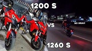 MULTISTRADA 1260S VS MULTISTRADA 1200S [upl. by Bradman]