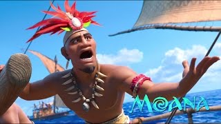 🌊⁠⁠⁠⁠ Moana  We Know the Way Audio Version with Movie Scene  Lyrics on subtitles HD [upl. by Tarr644]