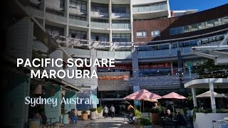 4K Maroubra Walk Pacific Square Sydney Australia [upl. by Ennayhs367]