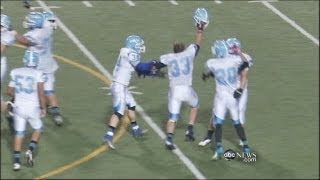 Player Kicks 67Yard Field Goal [upl. by Ecad]