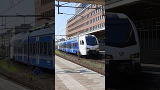 Arriva Flirt komt aan op station Maastricht richting Roermond [upl. by Netsua]