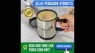 Gelas Pengaduk Otomatis Trifinity Awet [upl. by Eimorej]