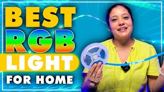 Best RGB Led Lights for Room Gaming Setup  Homemate Led strip Light [upl. by Thurstan]