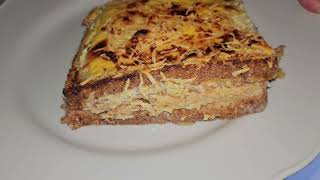 GRATIN AVEC PAIN DE MIE DU JAMAIS VUE [upl. by Grannias]