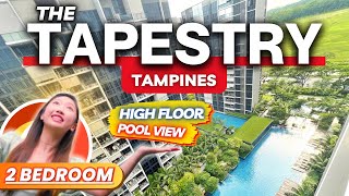 Inside Tampines West Newest Condominium  The Tapestry [upl. by Airetnuhs]