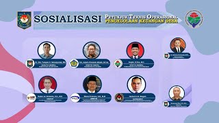 Sosialisasi Petunjuk Teknis Operasional Pengelolaan Keuangan Desa [upl. by Sill]