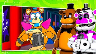 5 AM at Freddys Superstar Edition Piemations Animations REACT with Freddy Fazbear [upl. by Imoyaba152]