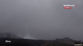 LIVE Etna nuova eruzione diretta video [upl. by Eejan]