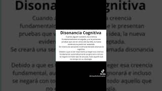 🔶 Disonancia cognitiva abusoemocional saludmental gaslighting [upl. by Armil755]