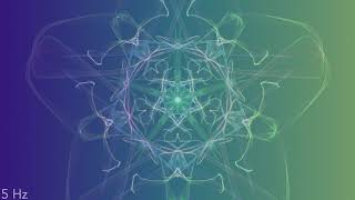 5 Hz  Theta  Pure Binaural Frequency [upl. by Flodur]