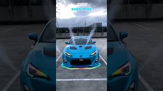 Toyota 86 blue 😃👍 stanced menyala toyota creator otomotif jdm reaction stanced cars [upl. by Nimaynib818]