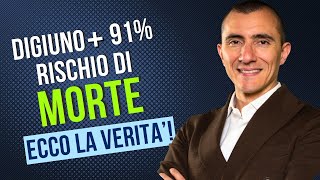 Digiuno intermittente 91 di rischio di morte La verità dietro lo studio shock dietachetogenica [upl. by Yknarf518]