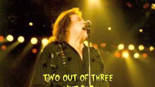 Meat loaf Two Out Of Three Aint Bad Live in Birmingham 1988 [upl. by Valida792]