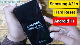 Samsung A21s Hard Reset Android 11Pattern Unlock 2022 [upl. by Pozzy570]