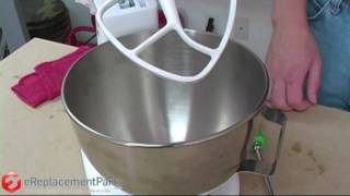 How to Adjust the Beaters on a KitchenAid Stand Mixer [upl. by Disario647]