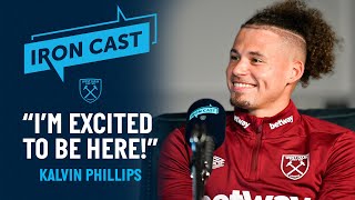 Kalvin Phillips’ FIRST West Ham Interview 🙌  Iron Cast Podcast [upl. by Nykal]