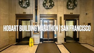 Elevator Marathon  Hobart Building  San Francisco [upl. by Lainahtan]