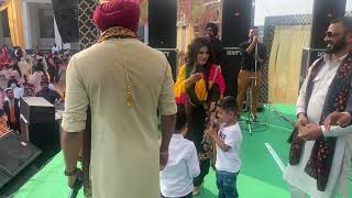 Ranjeet Bawa  Kaur B  Boliyan  Full Enjoyment  Marriage live  Punjab show [upl. by Ecinereb155]