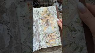 ASMR journal spread🔮🪄🧚🏻asmr journalwithme journal scrapbooking journaling diy fyp [upl. by Anaehs]