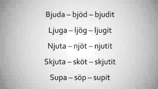 Starka verb  Bjuda bjöd bjudit  Swedish2go  Lär dig svenska [upl. by Saddler242]