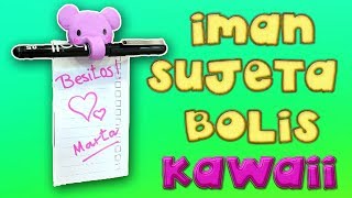 IMANES CASEROS PARA LA NEVERA  ELEFANTE KAWAII PORTA BOLIGRAFOS  Manualidades creativas [upl. by Sabella]