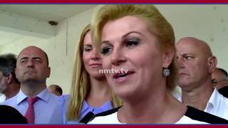 Kolinda GrabarKitarovic Worlds most stunning and attractive President [upl. by Akinohs]