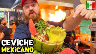 NUNCA probé CEVICHE MEXICANO así 🇲🇽 [upl. by Ahselef]