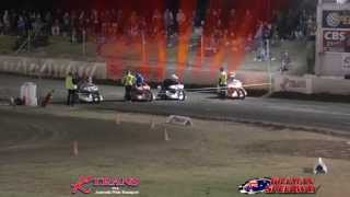 Australian Speedway Sidecar Championship  Finals 2013  Final [upl. by Harima898]