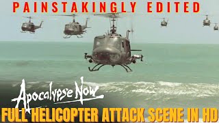 Apocalypse Now Helicopter Attack full scene Enhanced 1080P HD Widescreen letterbox [upl. by Ledah]