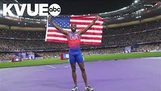 American runner Noah Lyles wins 100meter dash becomes worlds fastest man  Paris Olympics [upl. by Vowel]