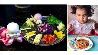 Rainbow Thai Noodles  Easy Way To Make Thai Stir Fry Noodles  Healthy Recipe [upl. by Alesandrini]