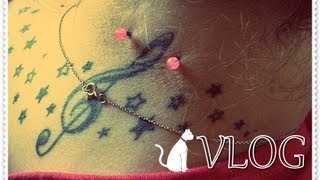 VLOG Mes Piercings et Tattoos [upl. by Wise457]