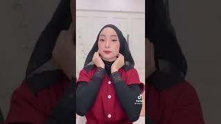 Tutorial Hijab Pashmina Plisket Kondangan Simple [upl. by Kerri]