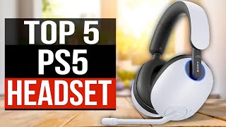 TOP 5 Best Headsets For PS5 2024 [upl. by Iemaj876]