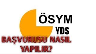 2020 YDS BAŞVURUSU NASIL YAPILIR [upl. by Jacky]