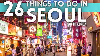 Best Things To Do in Seoul South Korea 2024 4K [upl. by Tanah]